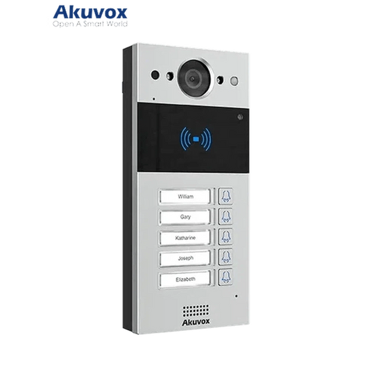 Akuvox R20BX5 SIP 5 Buttons Door Station - Total Security Equipment